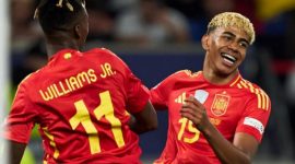 Pemain Timnas Spanyol, Lamine Yamal. (Instagram.com @lamineyamal)